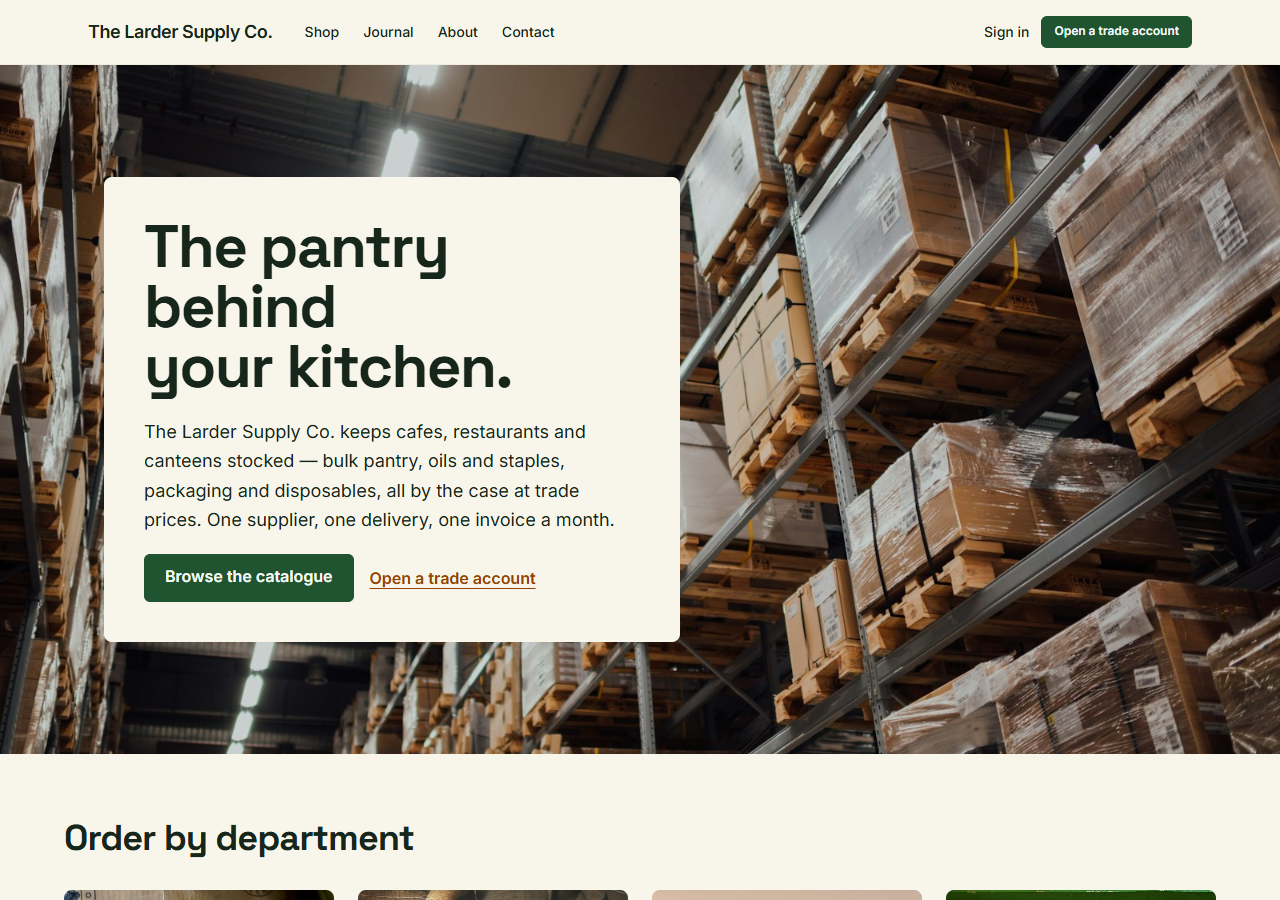 Foodservice Wholesale preview