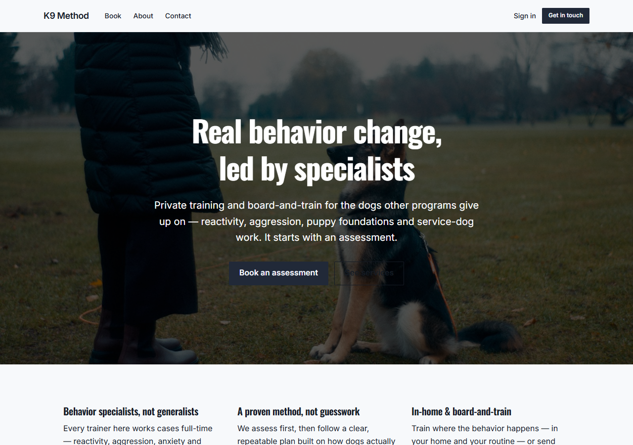 Dog Training (Behavior) preview