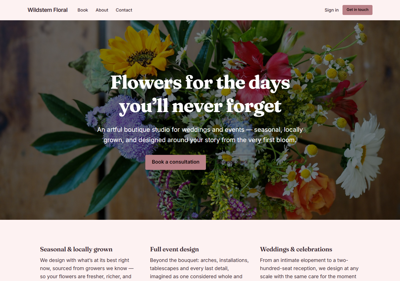 Florist (Boutique) preview