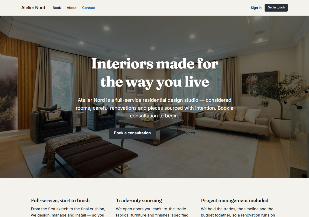 Interior Design (Luxe) preview