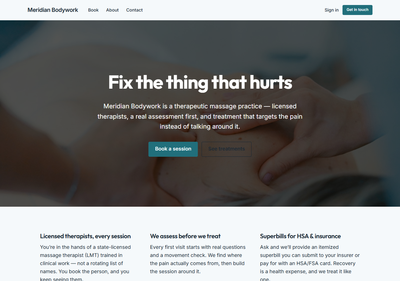 Massage (Therapeutic) preview