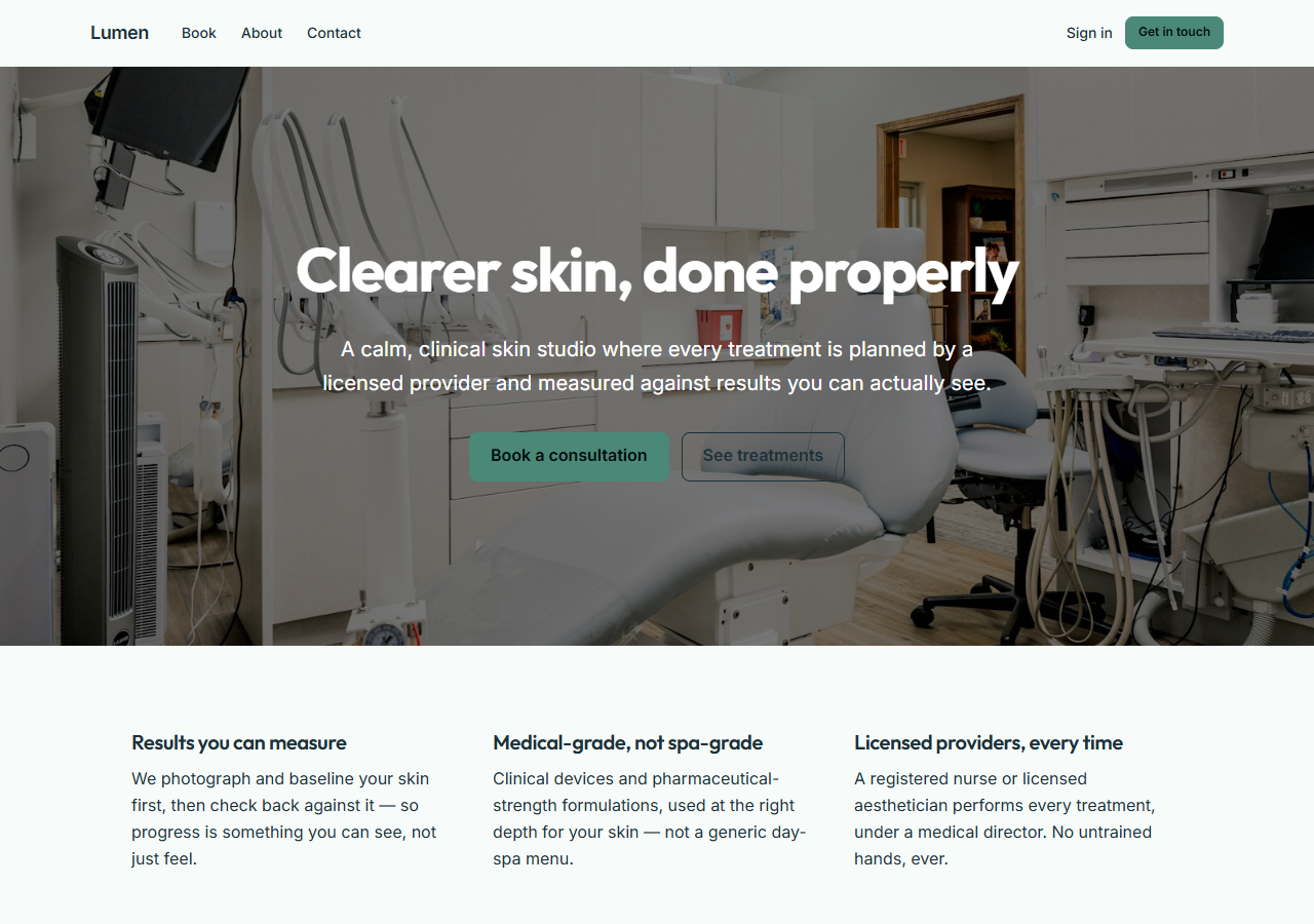 Med Spa (Clinical) preview