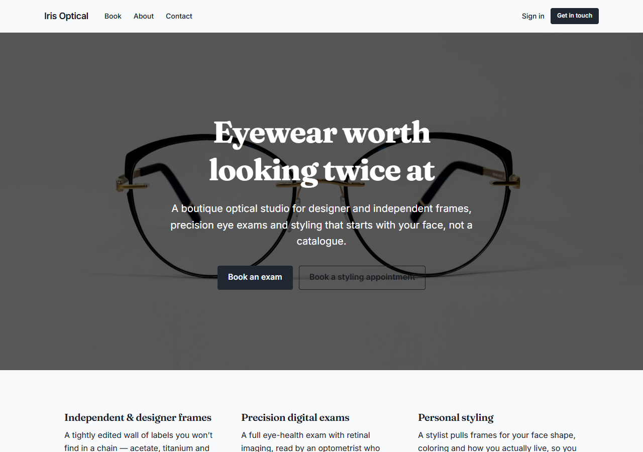 Optometry (Boutique) preview