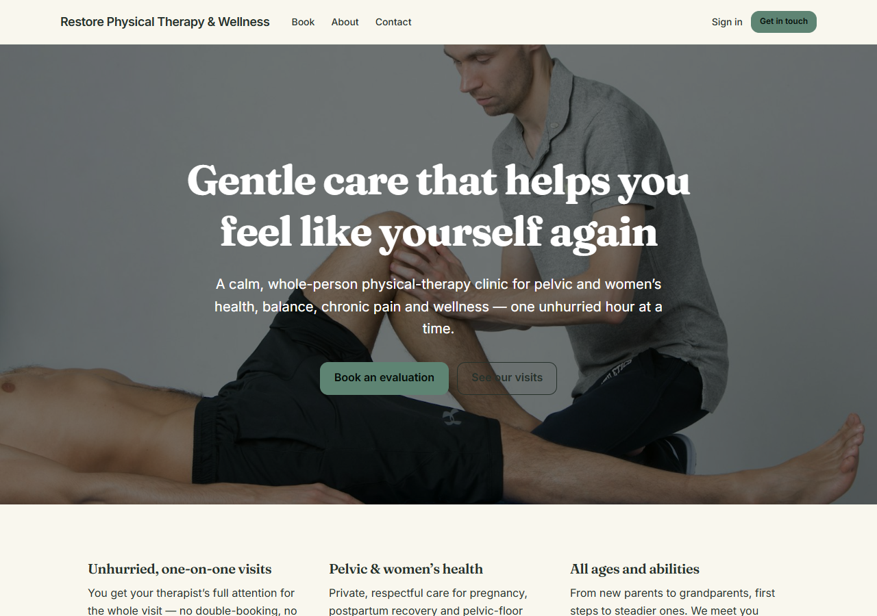 Physical Therapy & Wellness preview