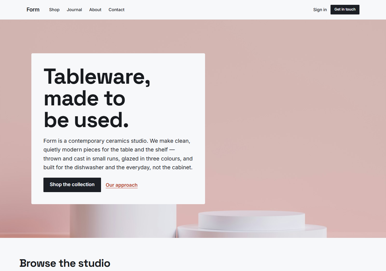 Ceramics Studio (Modern) preview