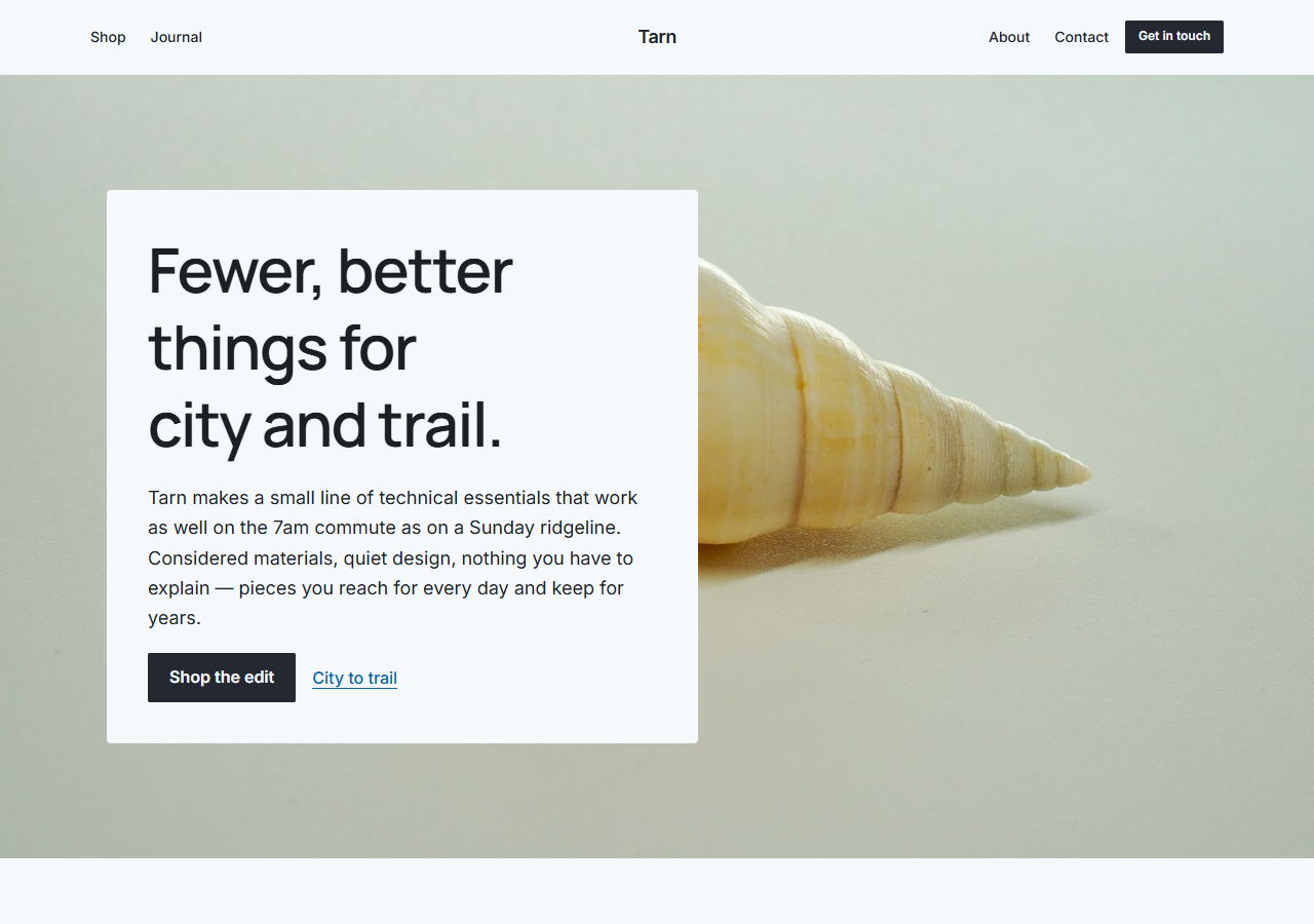 Outdoor Essentials (Minimal) preview