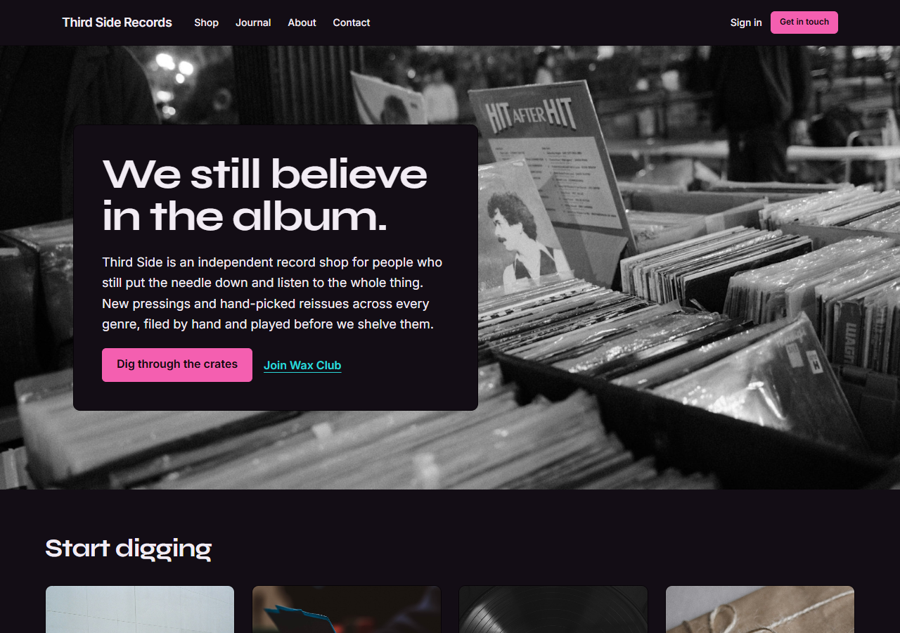 Record Shop (Vinyl) preview