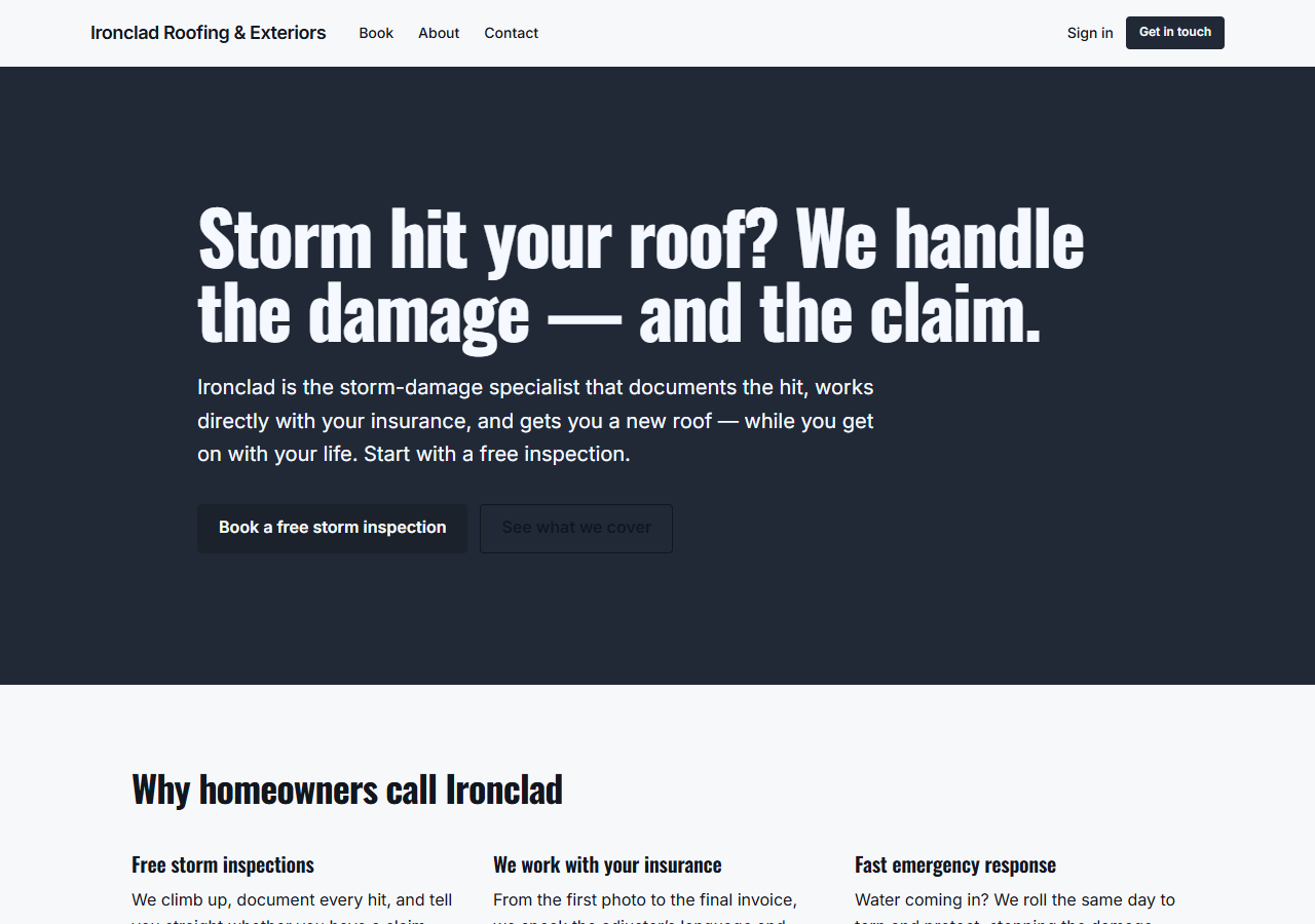 Roofing (Storm) preview